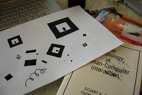 Hand drawing markers