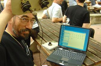 Reverend Rat scanning for Bluetooth devices with a long-range receiver