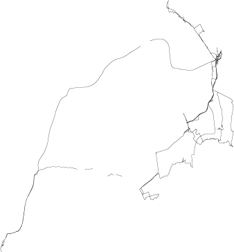 Rendered trail of two weeks walking and public transport in London